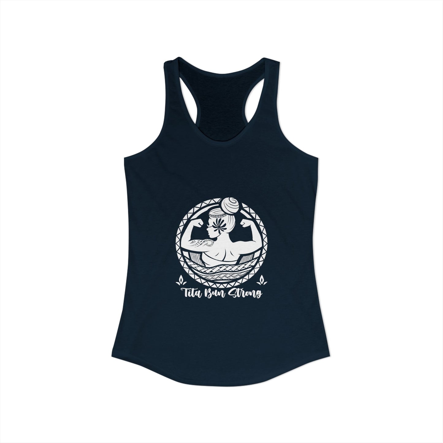 Empowerment Racerback Tank for Women - Tita Bun Strong