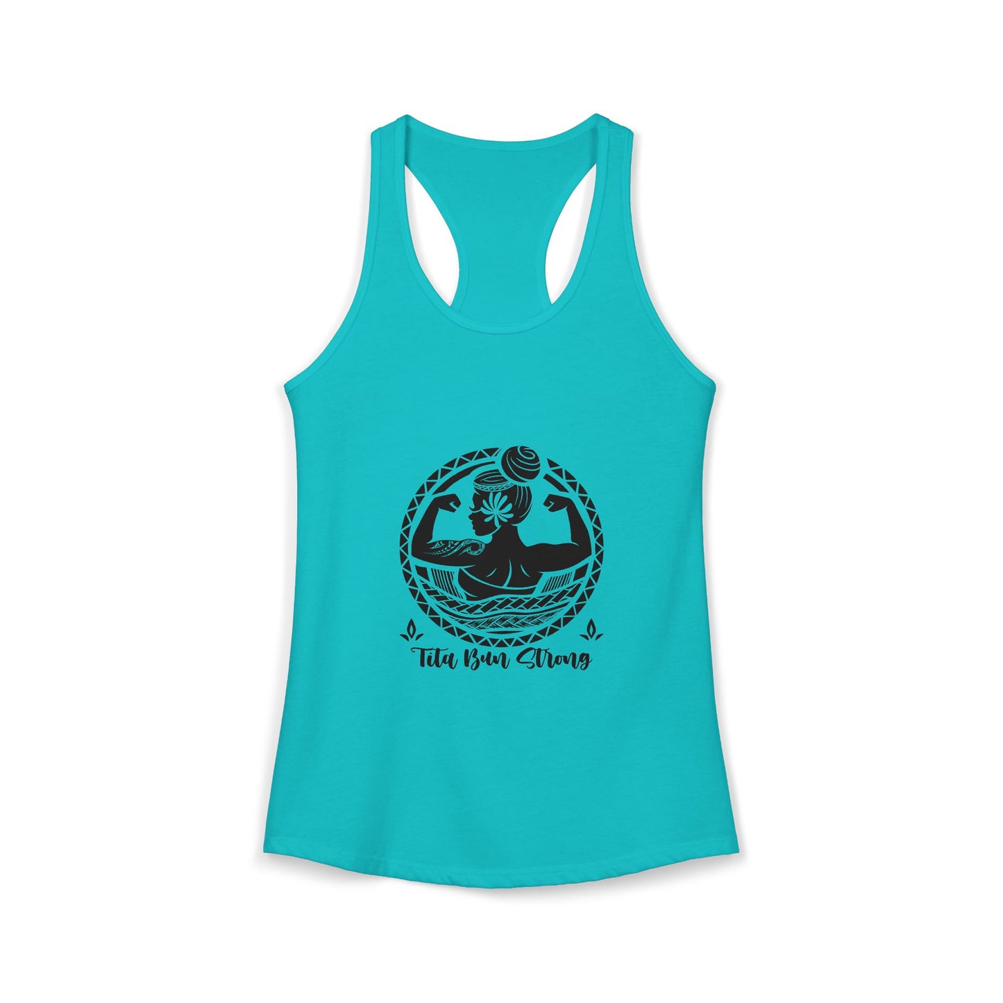 Empowerment Racerback Tank for Women - Tita Bun Strong