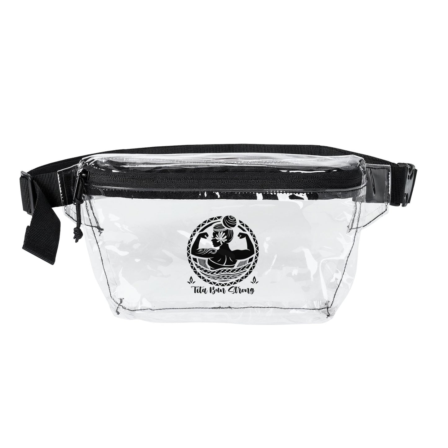 Clear Transparent Stadium-Approved Travel Waist Bag