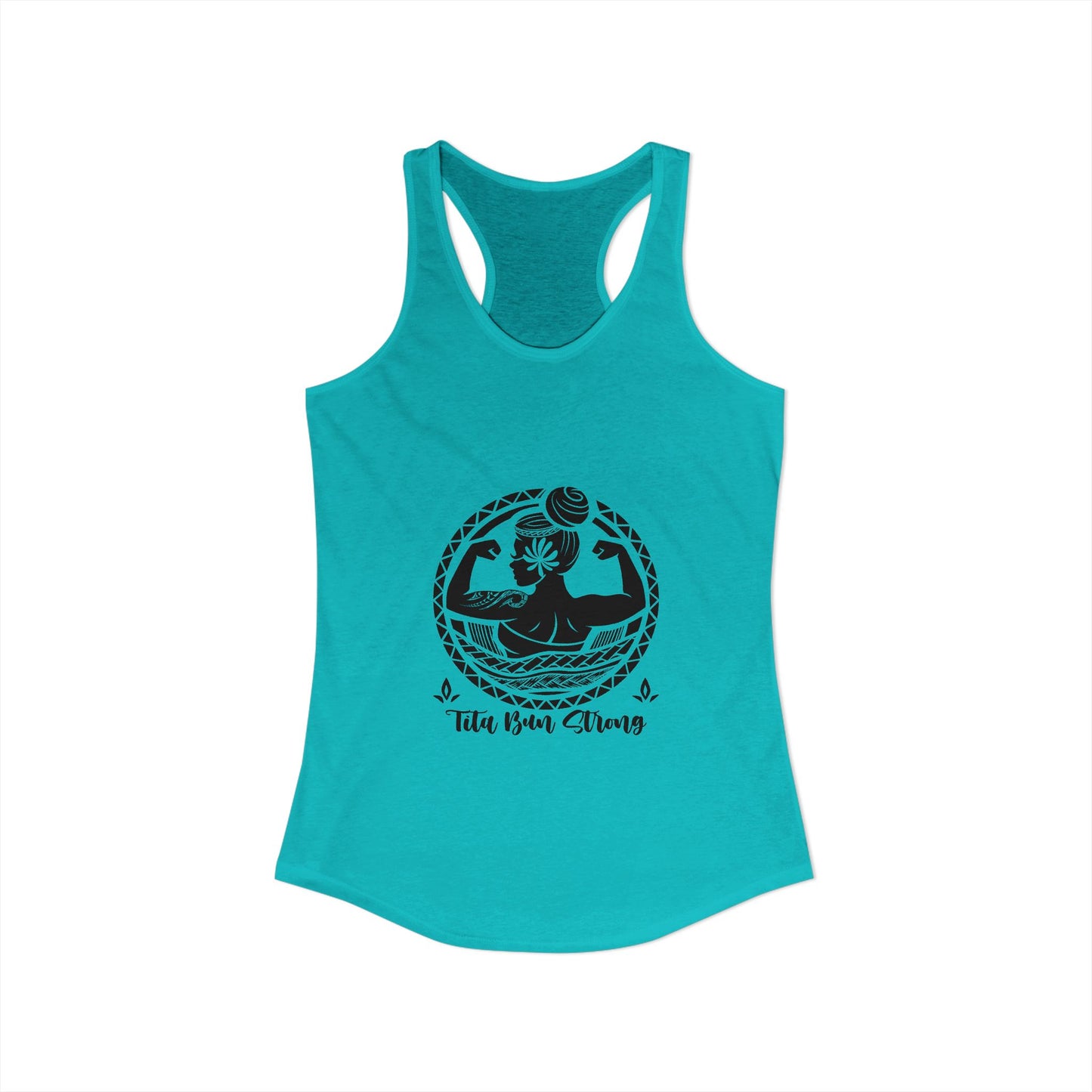 Empowerment Racerback Tank for Women - Tita Bun Strong