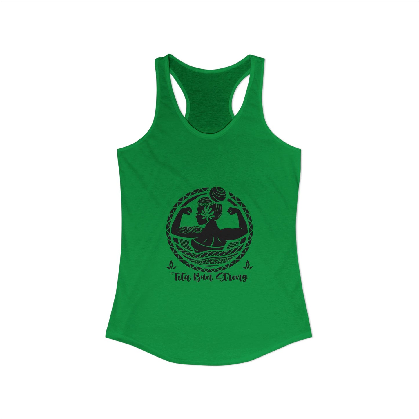 Empowerment Racerback Tank for Women - Tita Bun Strong