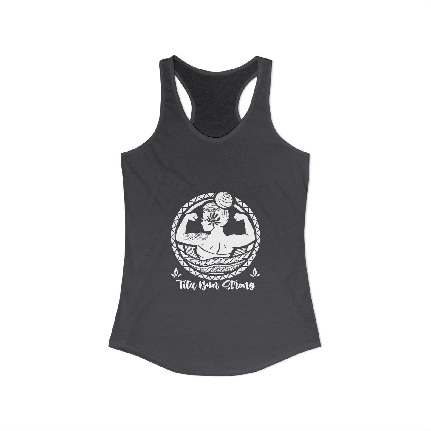 Empowerment Racerback Tank for Women - Tita Bun Strong