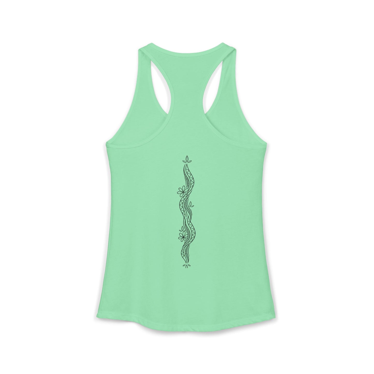 Tita Bun Strong racerback Tank Top