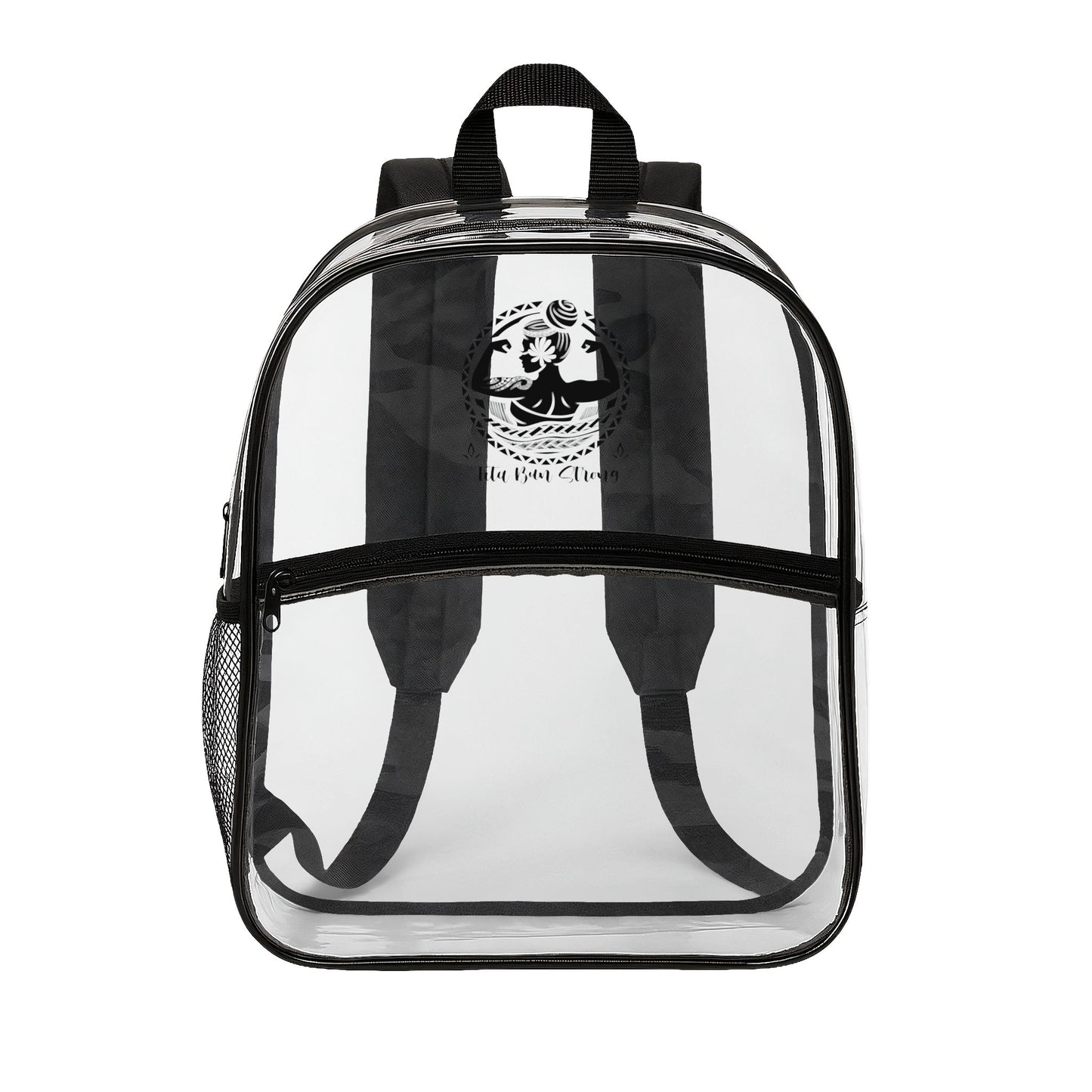 Clear Stadium Backpack — Transparent School & Event Bag
