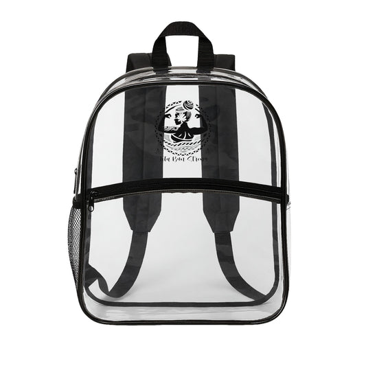 Clear Stadium Backpack — Transparent School & Event Bag