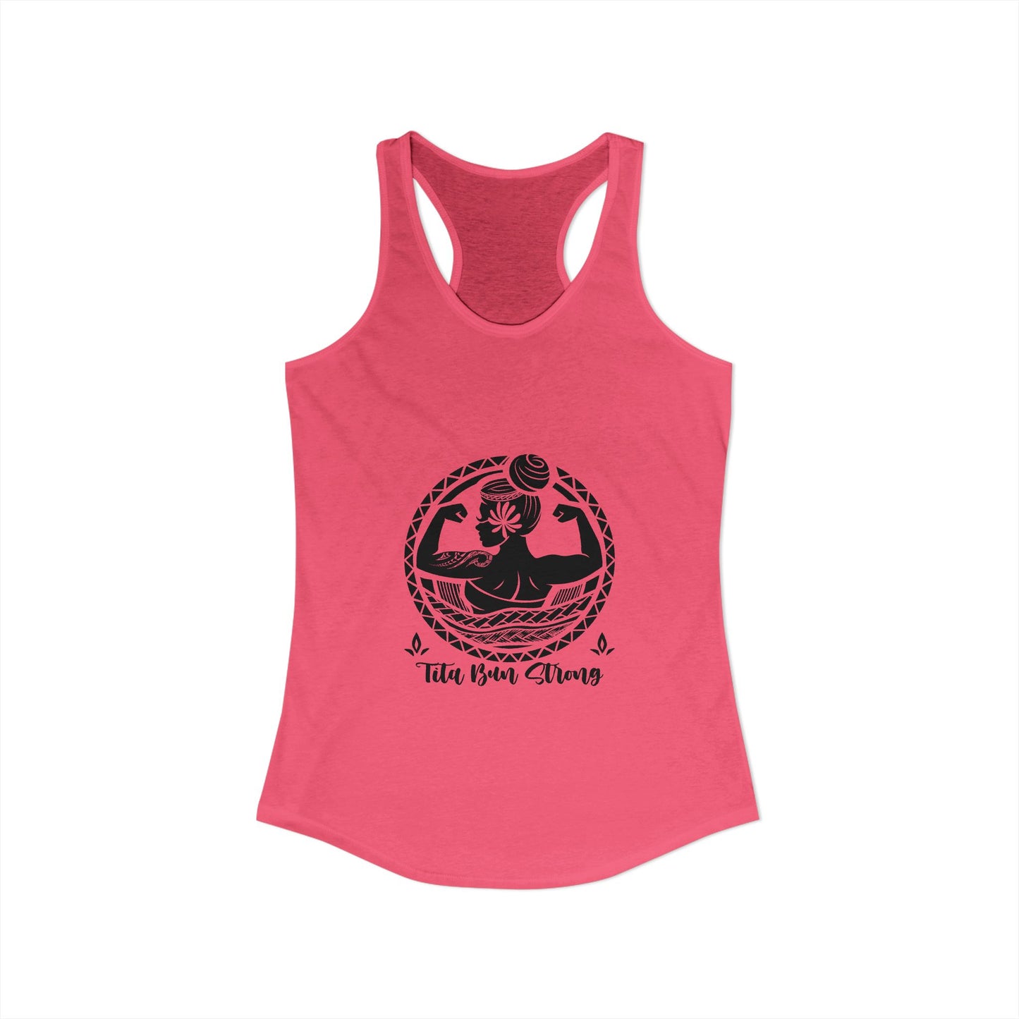 Empowerment Racerback Tank for Women - Tita Bun Strong